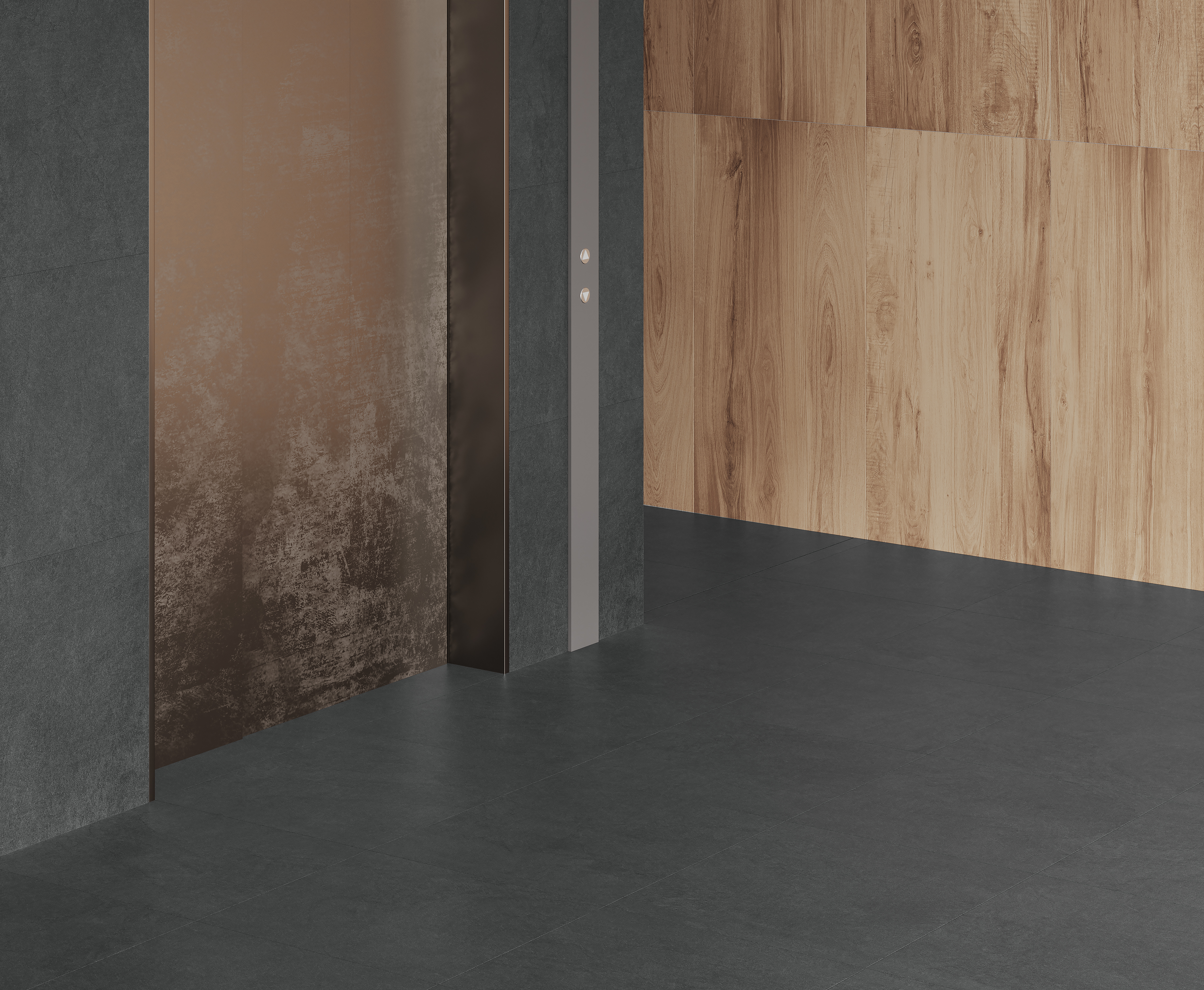 Фото в интерьере для коридора Laparet Sandstone Graphite PRO